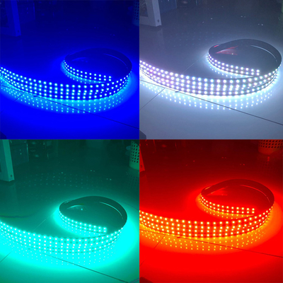 Il faro variopinto dell'automobile di atmosfera di controllo di voce ha condotto la striscia la rf decorativa il Rgb 5050