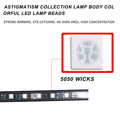 Il faro variopinto dell'automobile di atmosfera di controllo di voce ha condotto la striscia la rf decorativa il Rgb 5050