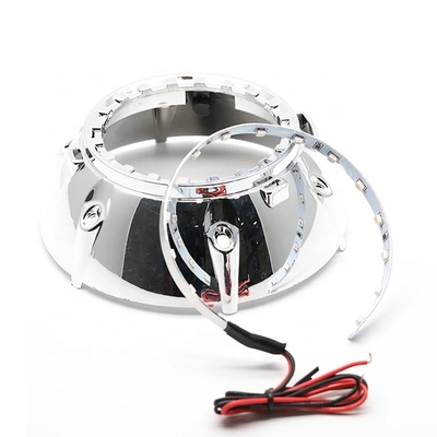 Occhi ambientali del diavolo dell'anello LED del faro delle luci LED dell'automobile a 3,0 pollici di RGB 2,5