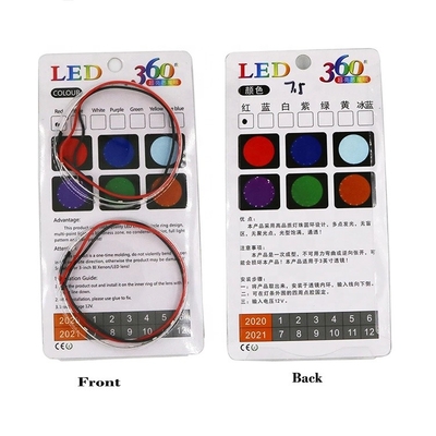 Occhi ambientali del diavolo dell'anello LED del faro delle luci LED dell'automobile a 3,0 pollici di RGB 2,5