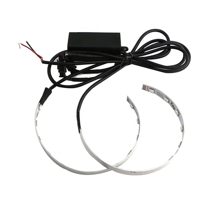 Il demone di designazione automatico del proiettore ambientale delle luci SMD dell'automobile di controllo LED di DC12V 5000lm APP ha condotto il corredo degli anelli di alone