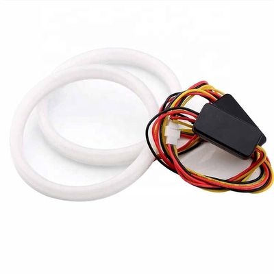 4014 il colore doppio leggero corrente ambientale delle luci 60mm DRL dell'automobile del LED ha condotto Angel Eyes Kit
