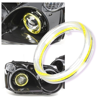 Antinebbia BLU ROSSA ambientale 12-18V delle luci 100MM dell'automobile di Angel Eyes LED della pannocchia