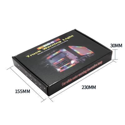 12V 2W Automotive LED Lampade di alluminio proiettore di auto LED Tube Strip