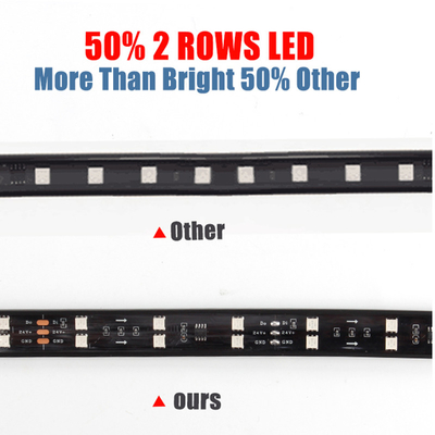 12V 2W Automotive LED Lampade di alluminio proiettore di auto LED Tube Strip
