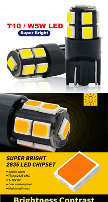 Lampade LED bianche da 12 V per automobili, camion e SUV