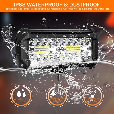 Lumi a LED ad alta potenza da 200 W IP68 Materiale in lega di alluminio impermeabile