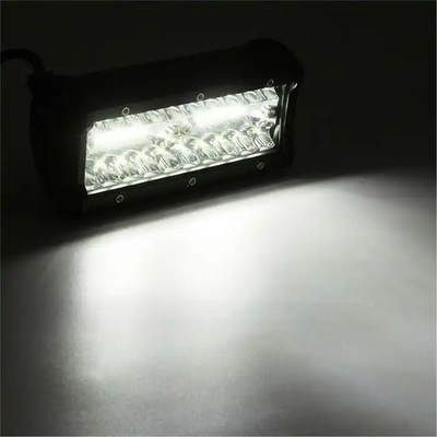 9 pollici 180W doppia fila LED Light Bar Bianco / Ambrato Per Autovetture Offroad
