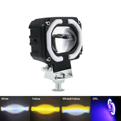 4x4 Offroad Lampada di lavoro a LED Faretti Nebbia Guida luce 12-80V 4 pollici 30W doppi colori