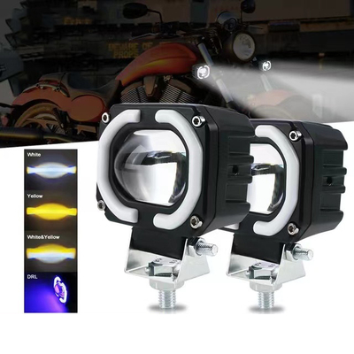 4x4 Offroad Lampada di lavoro a LED Faretti Nebbia Guida luce 12-80V 4 pollici 30W doppi colori