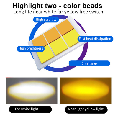 Lampada a LED per motocicli a luce bassa e alta Tipo di lampada