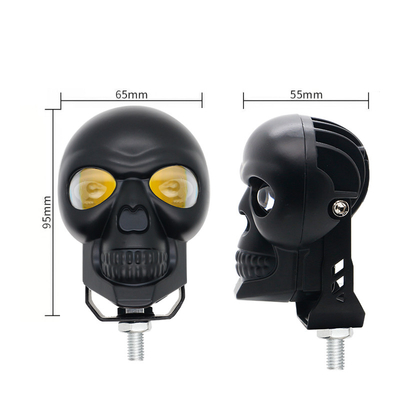3 pollici 40w Motore Cranio Faretti Spotlight Esterno LED Mini Guida Luce doppio colore