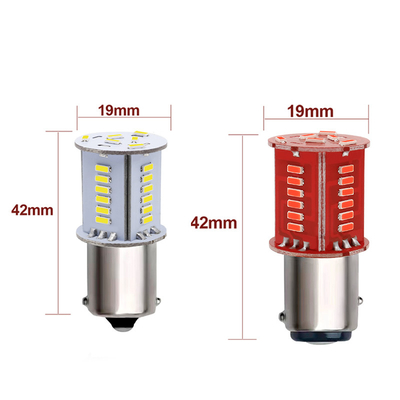 Segnali di svolta LED per autoveicoli personalizzabili 3014 30SMD S25 1156 BA15S BAU15S BAY15D Lampada posteriore