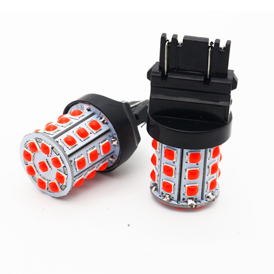 Segnali di svolta LED bianchi di lunga durata per auto 12V Corpo in lega di alluminio Bianco Giallo Rosso 3030 33SMD