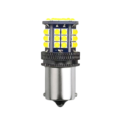 Indicatori di svolta LED in lega di alluminio 3030 39 SMD 12v 1156 BA15S 1157 BAY15D T20 T25 Segnale di svolta auto