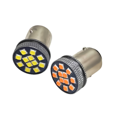 1156 LED Brake Turn Indicators Soluzione definitiva per la funzione di segnale di svolta Lampada LED 1156 W21/5W 1157 BAY15D P21/5W LED