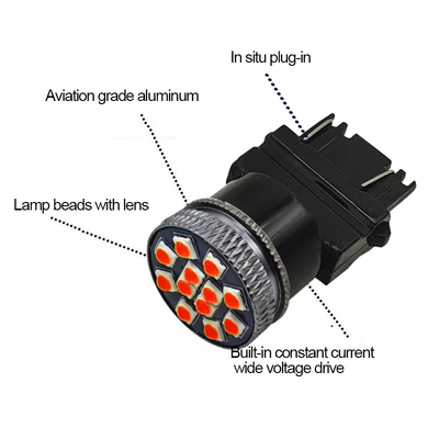 1156 LED Brake Turn Indicators Soluzione definitiva per la funzione di segnale di svolta Lampada LED 1156 W21/5W 1157 BAY15D P21/5W LED