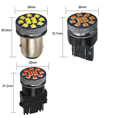 1156 LED Brake Turn Indicators Soluzione definitiva per la funzione di segnale di svolta Lampada LED 1156 W21/5W 1157 BAY15D P21/5W LED