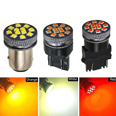 1156 LED Brake Turn Indicators Soluzione definitiva per la funzione di segnale di svolta Lampada LED 1156 W21/5W 1157 BAY15D P21/5W LED