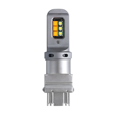 Lampade di segnale di marcia a LED da 5W di lunga durata con 1156 lampadine LED universali da 12 smd 1156 P21W BA15S PY21W 3157 7443 Canbus