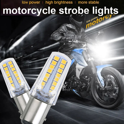 1157 32SMD Ambrato LED Brake Turn Signal Lampade LED Bulb Coda auto Stop Turn Signal Reversing Per Motocicletta