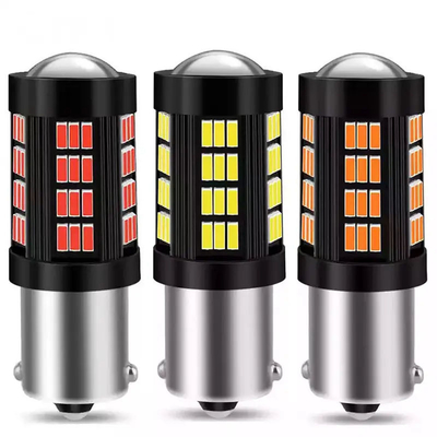 1157 1156 4014 66 SMD LED Brake Light Auto Invertire lampadine LED interni Auto Canbus