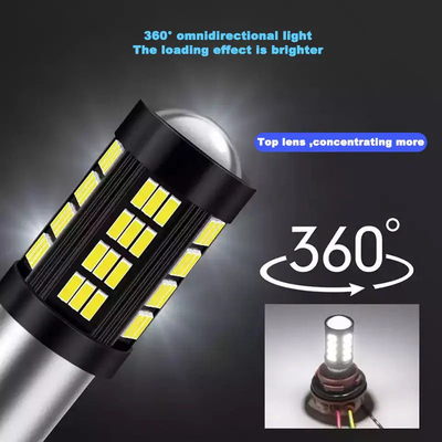 1157 1156 4014 66 SMD LED Brake Light Auto Invertire lampadine LED interni Auto Canbus