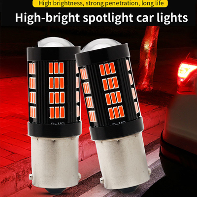 1157 1156 4014 66 SMD LED Brake Light Auto Invertire lampadine LED interni Auto Canbus