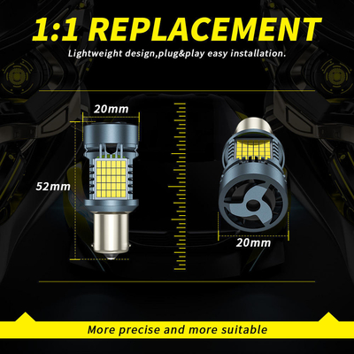 Lampade a LED con Canbus 2016 120SMD T20 1156 1157 3156 3157 Lampade a LED per il segnale di svolta