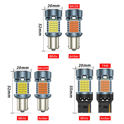 Lampade a LED con Canbus 2016 120SMD T20 1156 1157 3156 3157 Lampade a LED per il segnale di svolta
