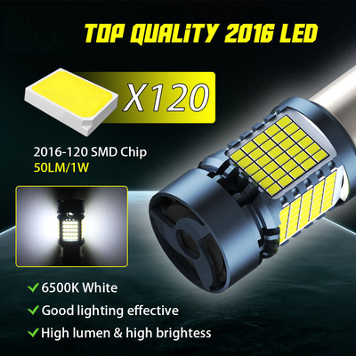 Lampade a LED con Canbus 2016 120SMD T20 1156 1157 3156 3157 Lampade a LED per il segnale di svolta