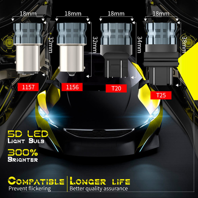 100% Canbus Bau15S Ba15S T25 1156 lampadina a LED 900Lm 3030 chip 6LED 12V luci di segnale di frenata 6W