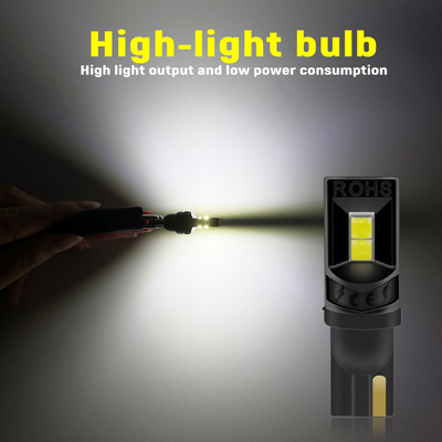 Lampade a LED a 360 gradi T10 194 168 147 W5W 3030 Lampade a LED per interni di auto