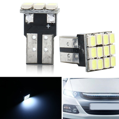 Potenza 9W lampadine a LED impermeabile IP67 360 gradi Luce automobilistica 12v T10 12SMD 1206 3020 Luce da lettura Targa
