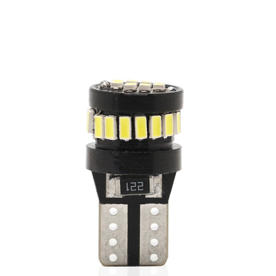 3014 LED chip lampadine automobilistiche luce bianca 360 gradi angolo di fascio T10 3014 24smd corrente costante lampadina a LED luminosa
