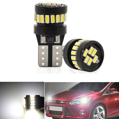 3014 LED chip lampadine automobilistiche luce bianca 360 gradi angolo di fascio T10 3014 24smd corrente costante lampadina a LED luminosa