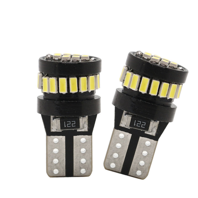 3014 LED chip lampadine automobilistiche luce bianca 360 gradi angolo di fascio T10 3014 24smd corrente costante lampadina a LED luminosa