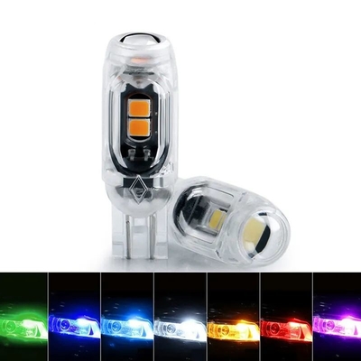 360 gradi lampadina a LED Targa di licenza automobilistica T10 2835 3030 5smd LED Highlight 5W5 Nonpolar Small Width Lamp