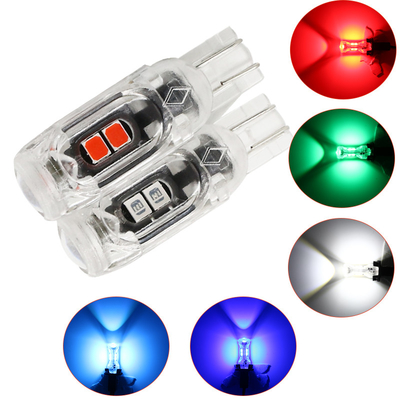 360 gradi lampadina a LED Targa di licenza automobilistica T10 2835 3030 5smd LED Highlight 5W5 Nonpolar Small Width Lamp