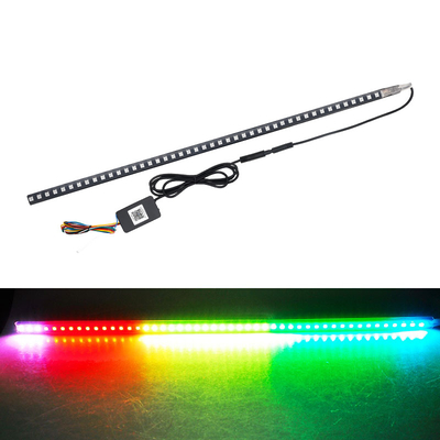 Universal ABS Car Interior LED Lampade impermeabile 56CM Car Flash Strobe Light Knight Rider Scanner Light