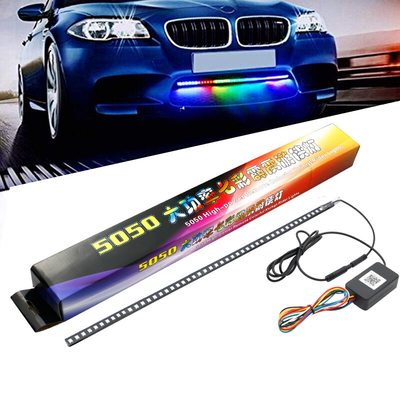Universal ABS Car Interior LED Lampade impermeabile 56CM Car Flash Strobe Light Knight Rider Scanner Light
