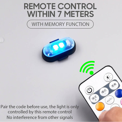 RGB Color LED Car Interior Atmosphere Lights Micro USB IP67 telecomando wireless
