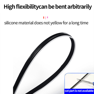 5V PVC USB LED Strip Lights 110cm con APP Remote Control Multi Lighting Modes per l'atmosfera interna