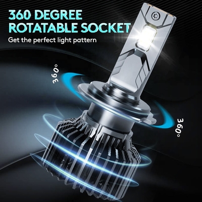 Faro automobilistico H1 H3 H4 H7 H11 9005 del lume LED di O3 12V 55W 12000 lampadina del faro principale 9006 D2H