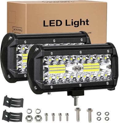 la nebbia di 240W 24000lm ha condotto le luci di azionamento principali a 7 pollici della barra luminosa Off Road impermeabile