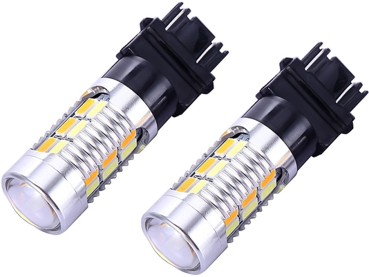 3157 3057 3357 4157 luci di segnalazione Amber Switchback di giro del freno del LED 22 SMD con il proiettore