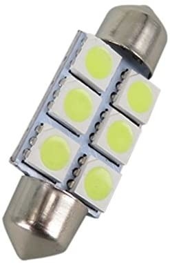CC bianca blu 12V 31mm delle luci dell'automobile del festone C5W 5050 6SMD LED della cupola interna della lampadina 36mm 39mm 41mm