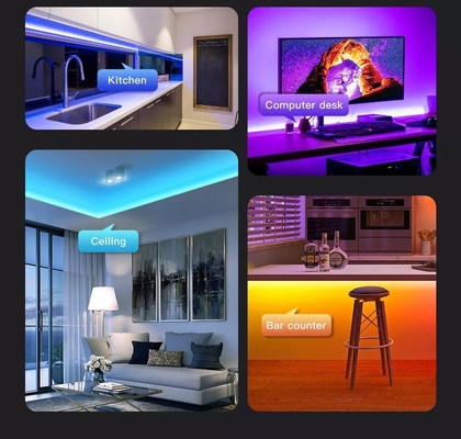 45CM 17,7» siliconi scorrenti leggeri DRL di Antivari di funzionamento di tempo di giorno di Amber Flexible LED di bianco